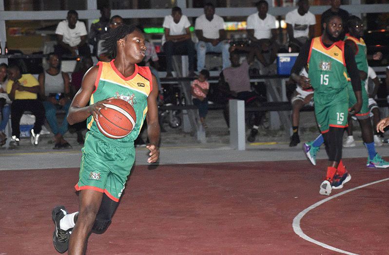 UG trojans in actions during the first round of play at the National Gymnasium