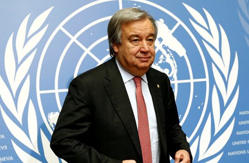 United Nations (UN) Secretary-General, António Guterres