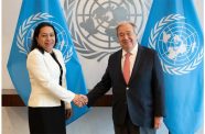 Guyana's Permanent Representative to the United Nations, Carolyn Rodrigues-Birkett, met with UN Secretary-General António Guterres, on Friday, at UN Headquarters in New York, as the country prepares to once again assume the Presidency of the United Nations Security Council for June 2025
