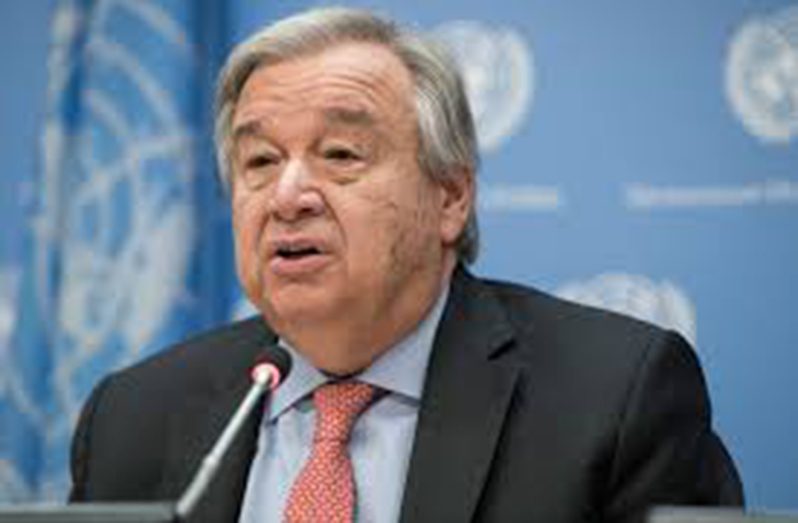 United Nations Secretary-General Antonio Guterres