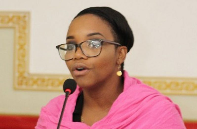 USAID representative, Ryssa Braithwaite