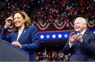 Vice-President Kamala Harris and Minnesota Governor Tim Walz will appear together for the first time on Tuesday as the Democratic Party's White House ticket at the start of a multi-day tour of swing states they hope to win in November