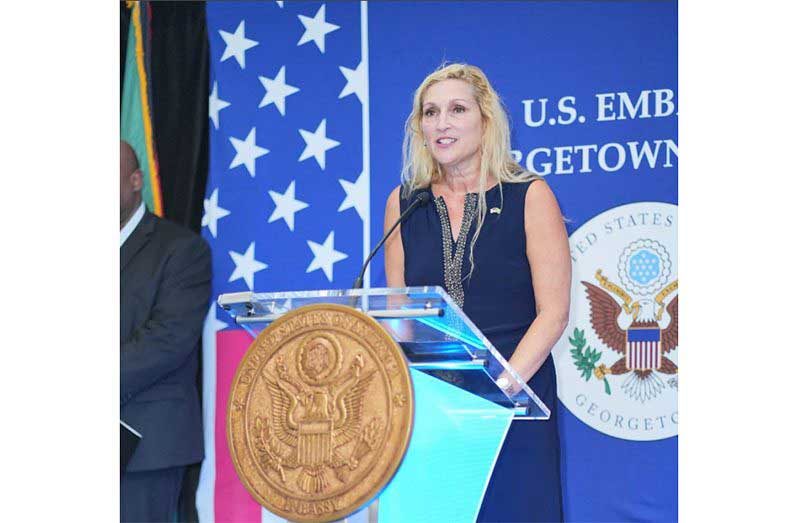 US Ambassador to Guyana, Nicole Theriot