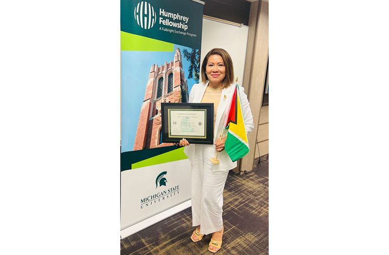 Rohmena Clair Chung completed studies through the Hubert H. Humphrey Fellowship programme in the United States