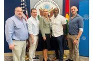 U.S. Ambassador, Nicole Theriot met with leaders of Strategic Bauxite Inc., the U.S. company that acquired Guyana-based First Bauxite LLC in July 2026, to discuss plans to expand its refractory-grade bauxite operations in Guyana