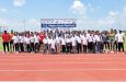 Minister Charles Ramson Jr, U.S. Ambassador to Guyana, Nicole D. Theriot, Director of Sport, Steve Ninvalle, along with the Olympic coaches, other officials and the participants 