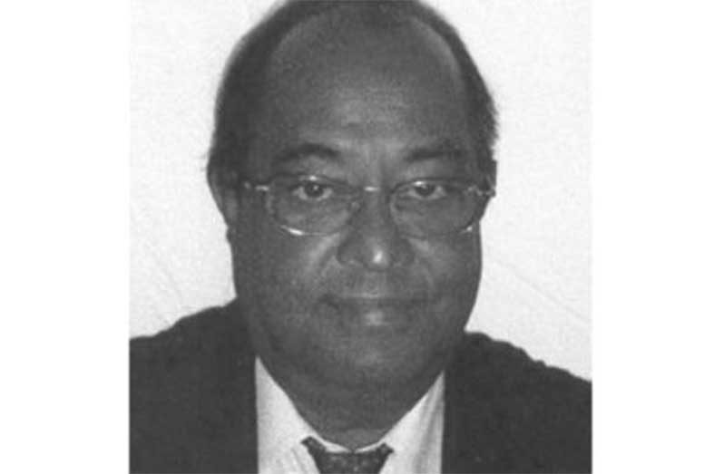 The late Umpire Mohamed Baksh