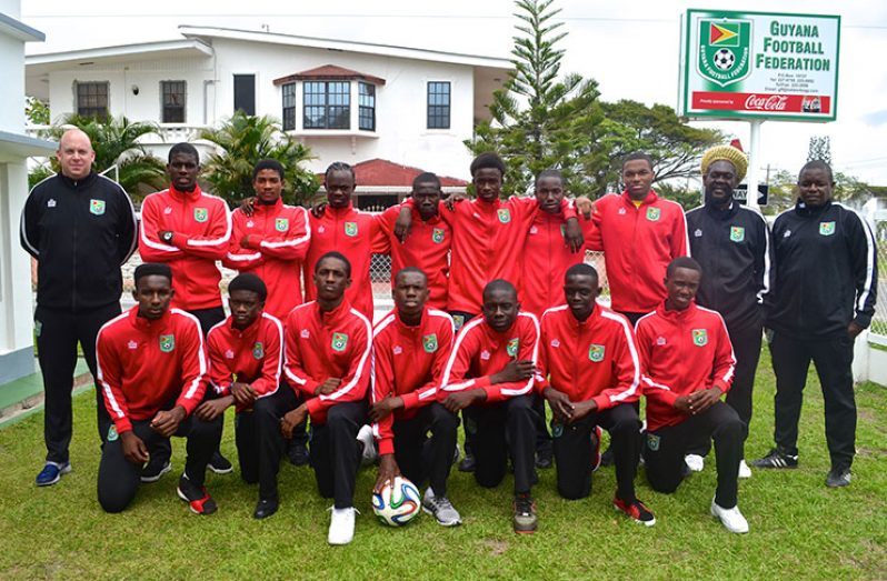 The National Under-17 team  is being supervised by a six-man Technical squad.