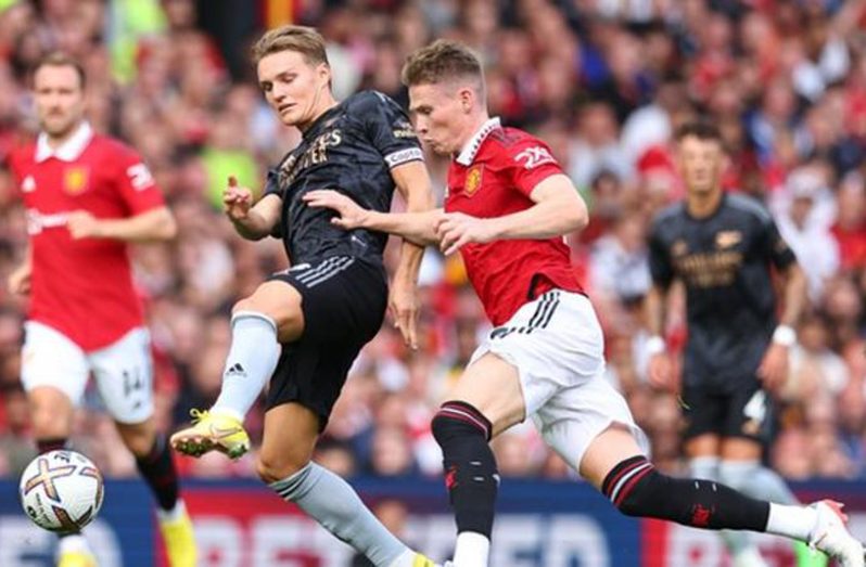 United have now won two of their last eight Premier League games against Arsenal, having drawn three and lost four.