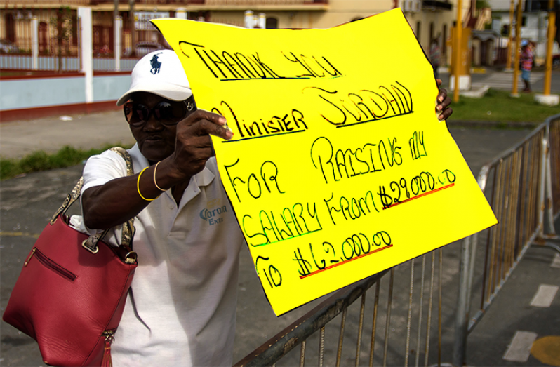 64,000 new minimum wage in public service Guyana Chronicle