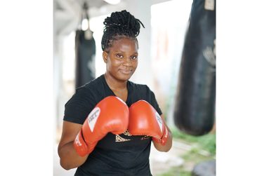 Abiola Jackman is one of Guyana’s highest ranking female boxers, earning the Best Female Boxer title at this year’s Caribbean Championships in St Lucia (Samuel Maughn Photos)