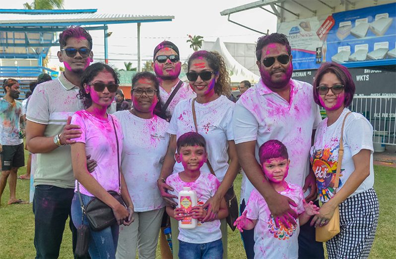 Celebrating Holi with colour, dance, music, and unity at Everest Cricket Club (Japheth Savory photos)