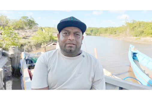 Chairman of the Albion Landing Site, Veeram Ramsarran