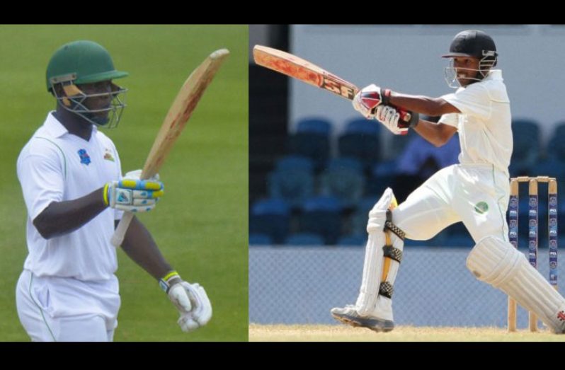 Anthony Bramble (left) with 494 runs and Vishaul Singh 485 have been Jaguars’ leading run-scorers.