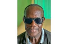 David Jones, Chairman of the Emancipation Committee of the First of August Movement, Buxton Village (Japheth Savory photo)