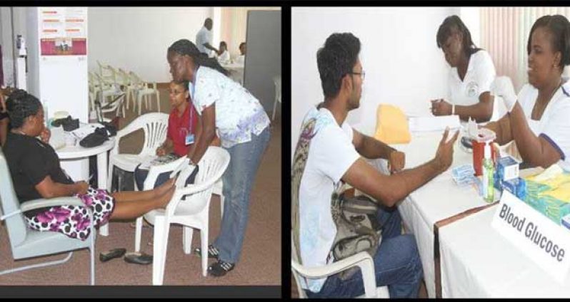 Scenes from the GTM/GPHC Health Fair 2014