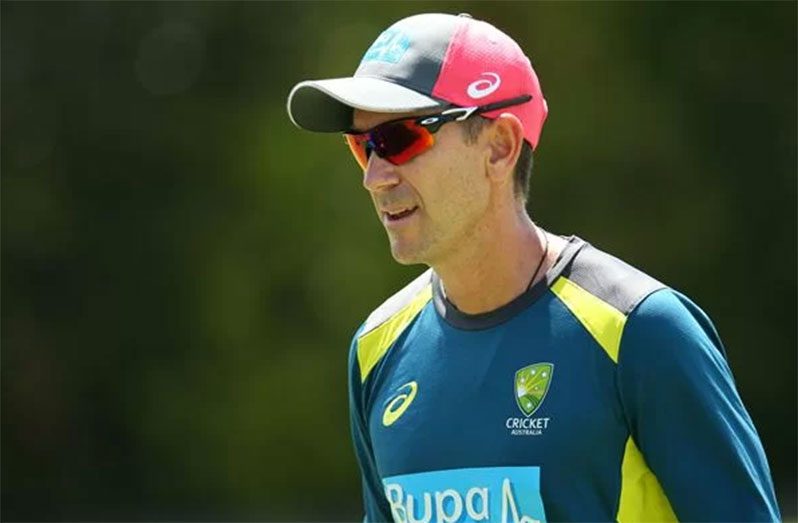 Australia head coach Justin Langer