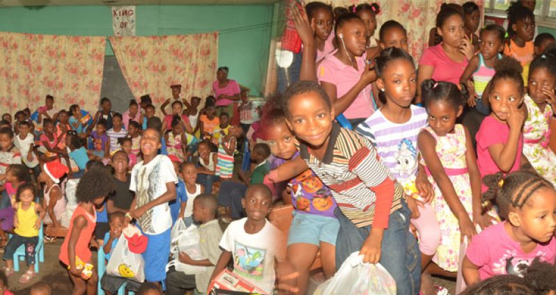 Children of Tiger Bay on Tuesday.