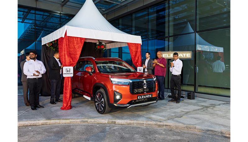 The all-new 2025 Honda Elevate SUV was unveiled at the Pegasus Hotel