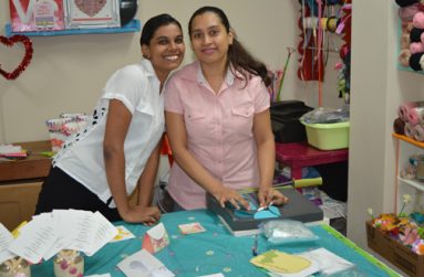Christine DeCambra, left, and Loreen DeCunha