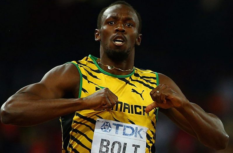 World’s fastest man Usain Bolt