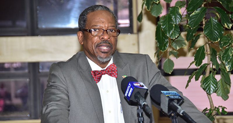Vice Chancellor of the University of Guyana, Ivelaw Griffith