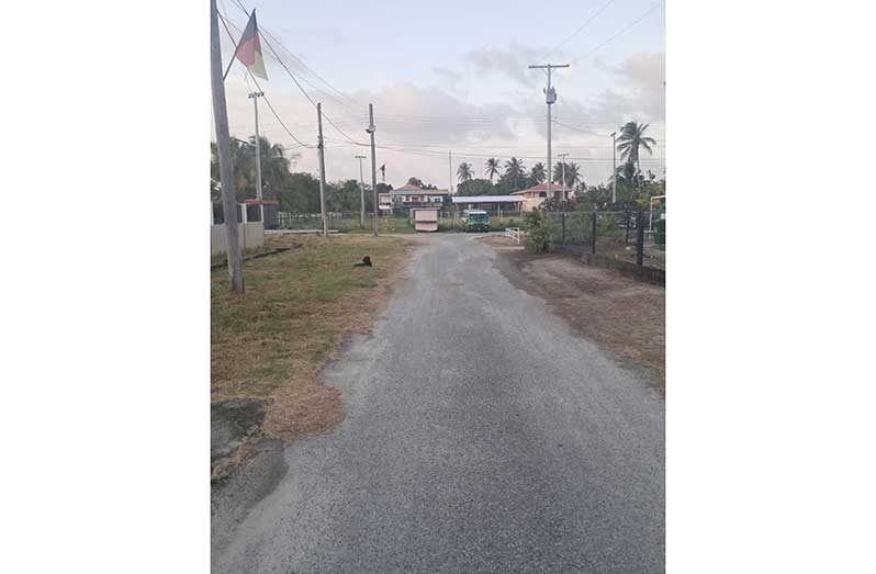 The entrance to the village