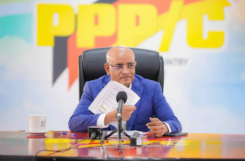 PPP General Secretary, Dr. Bharrat Jagdeo