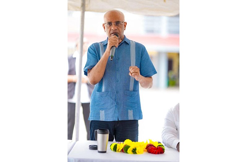 Vice President, Dr Bharrat Jagdeo