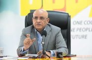 PPP General Secretary and Guyana’s Vice President, Dr Bharrat Jagdeo (Delano Williams Photo)