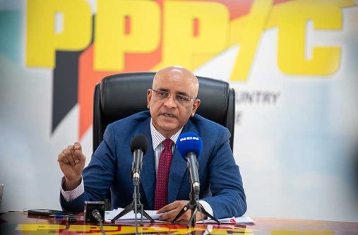 General Secretary of the People’s Progressive Party, Dr Bharrat Jagdeo