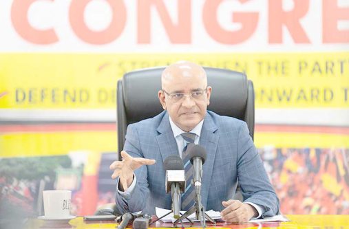 PPP General Secretary and Guyana’s Vice-President Dr. Bharrat Jagdeo