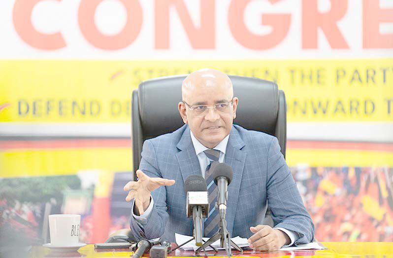 PPP General Secretary and Guyana’s Vice-President Dr. Bharrat Jagdeo
