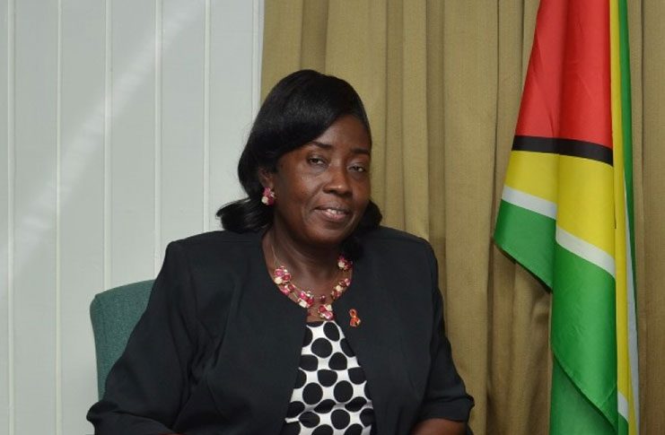 Minister within the Ministry of Communities, Ms Valerie Patterson