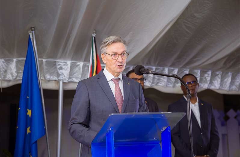EU Ambassador to Guyana, Rene Van Nes