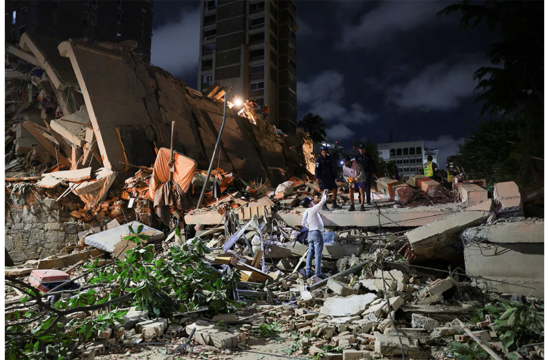 The back-to-back earthquakes, with magnitudes of 7.2 and 7.5, hit a minute apart. The second was the strongest to hit Venezuela since 1900 (Reuters photo)