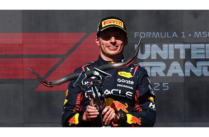 Verstappen added to his tally of wins by taking victory in Austin