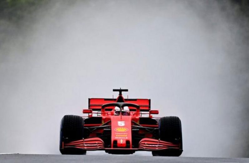Ferrari's Sebastian Vettel
