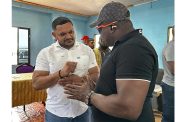 Minister of Natural Resources, Vickram Bharrat in discussion with one of the many residents on practical recommendations