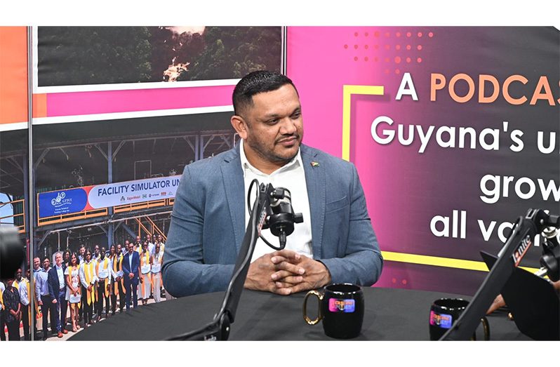 Minister of Natural Resources Vickram Bharrat, speaking on the Starting Point podcast