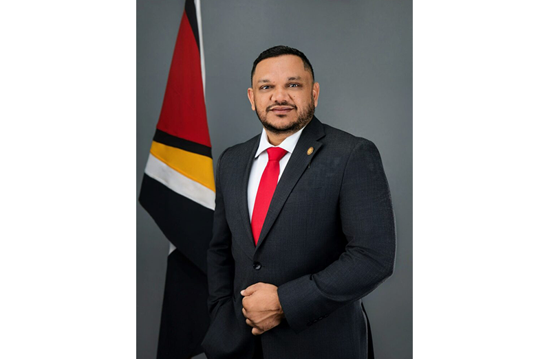 Minister of Natural Resources Vickram Bharrat