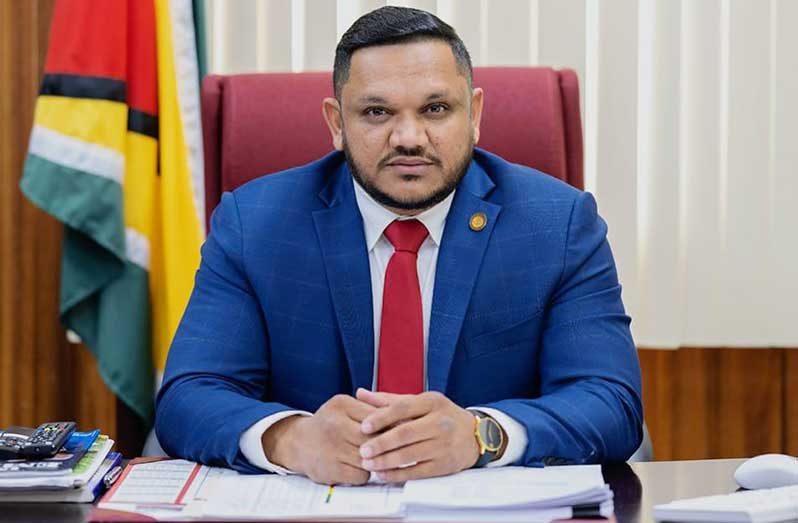Minister of Natural Resources Vickram Bharrat