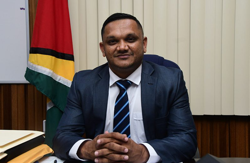 Minister of Natural Resources, Vickram Bharrat