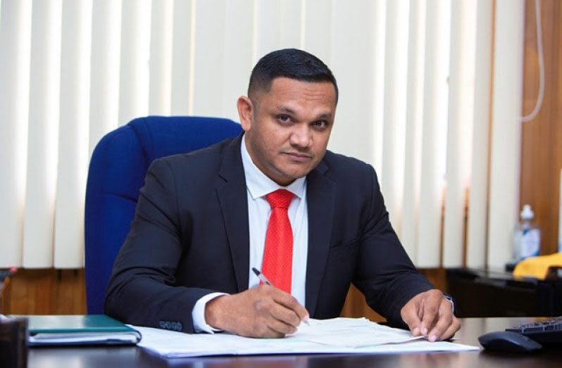 inister of Natural Resources, Vickram Bharrat