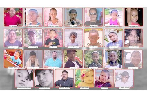 Some of the victims who lost their lives in the MV Barima tragedy