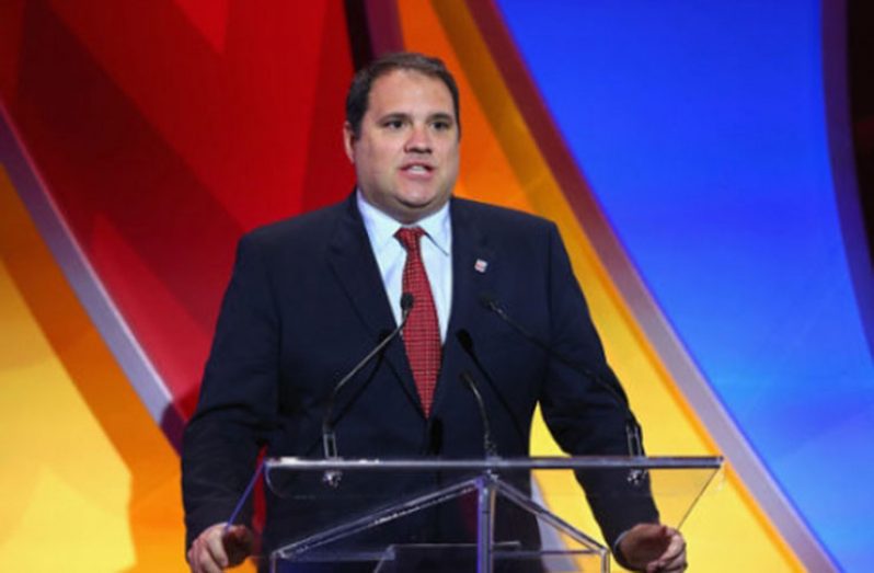 CONCACAF president Victor Montaglianiis due to arrive in Guyana tonight.