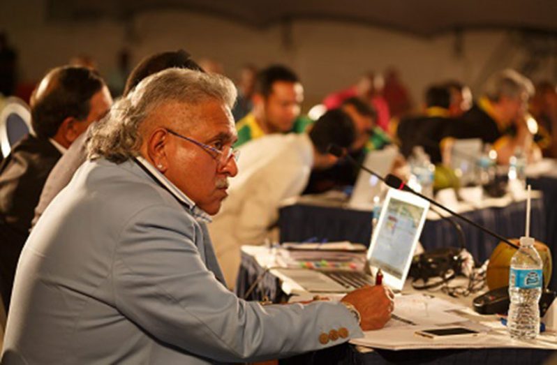 Embattled former Barbados Tridents owner, Dr Vijay Mallya