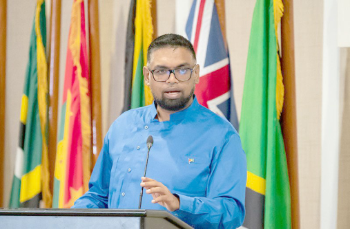 President Dr. Irfaan Ali