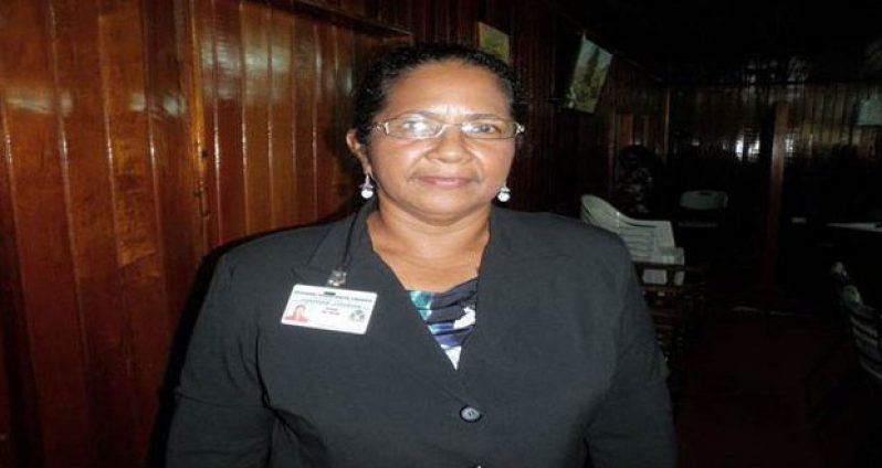 Mrs. Vilma Da Silva, RDC Councillor and farmers’ representative in the Pomeroon