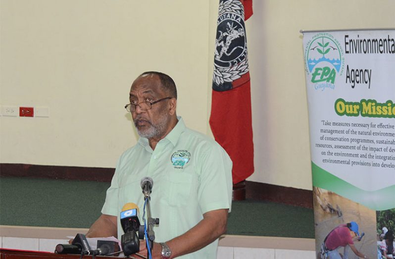 EPA Executive Director, Dr. Vincent Adams